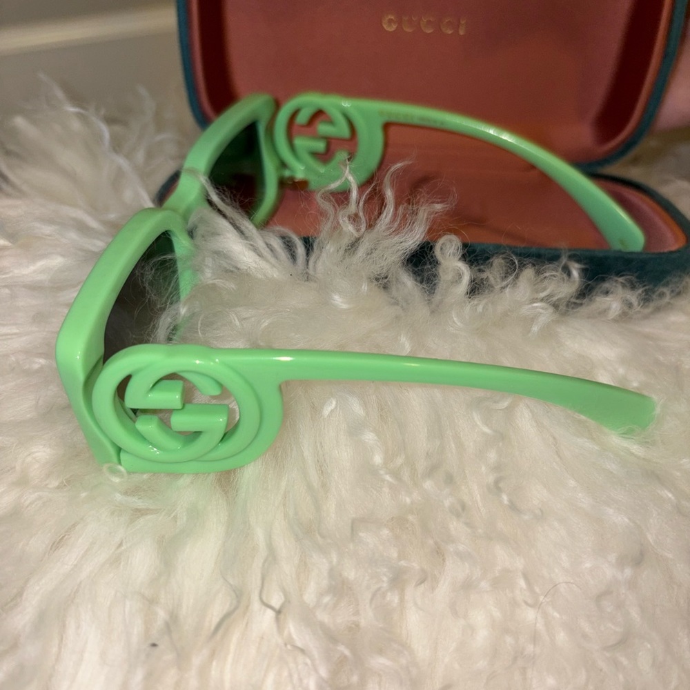 Gucci Mint Green Women's Sunglasses